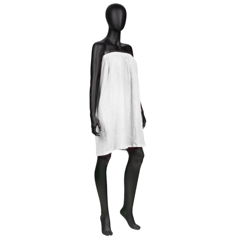 White terry cape No. 1