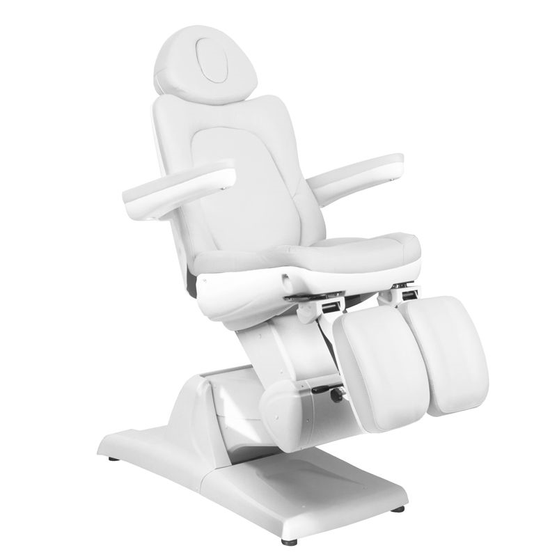 Cadeira cosmética elétrica azzurro 870s pedi 3 strong branca