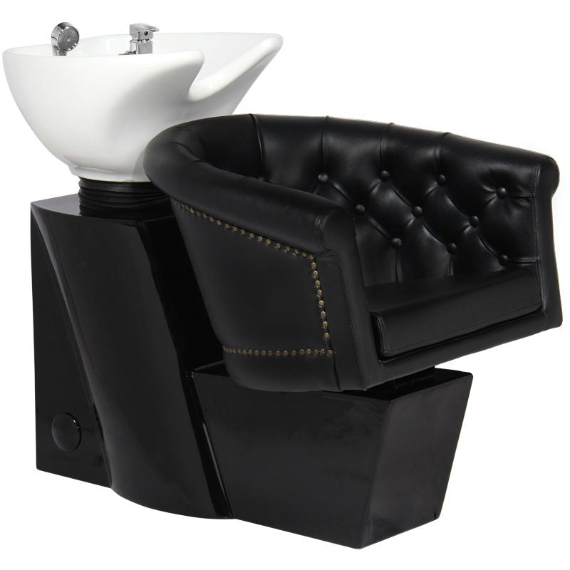 Gabbiano friseur-waschbecken london schwarz