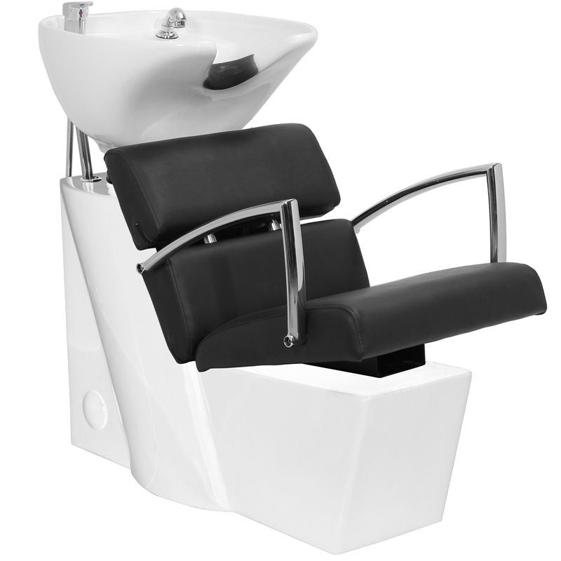 Gabbiano hairdresser wash unit Brussels black
