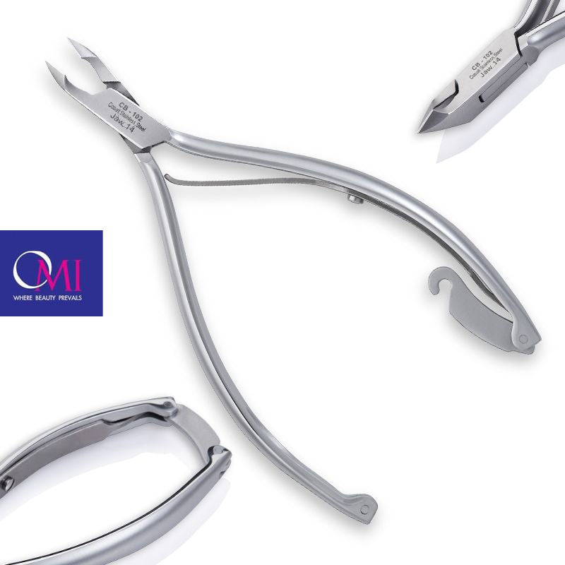 Omi pro-line nagel(haut)zange cb-102 cuticle nipper jaw12/4mm box joint
