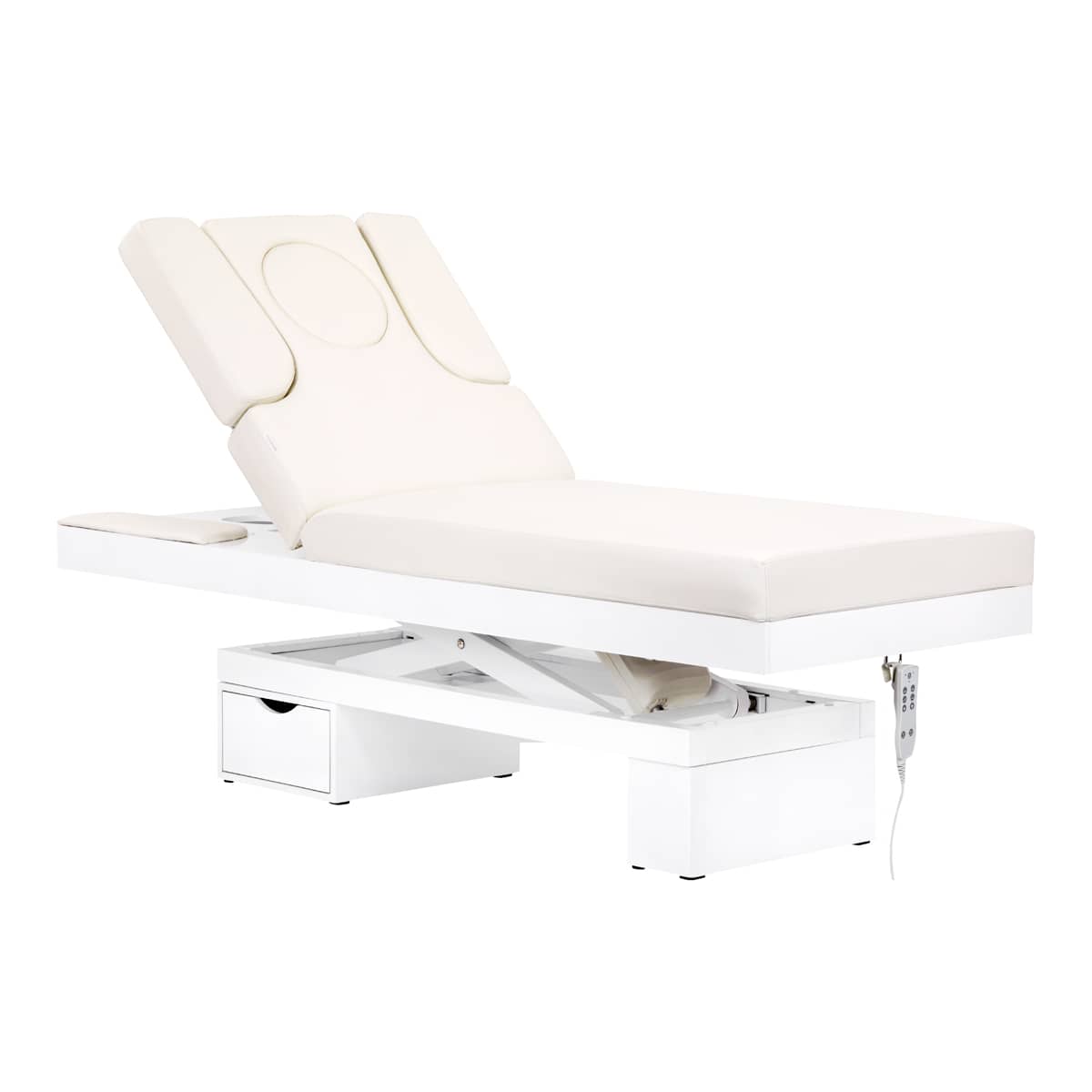 Spa-kosmetikliege azzurro a314s white mit beleuchtung