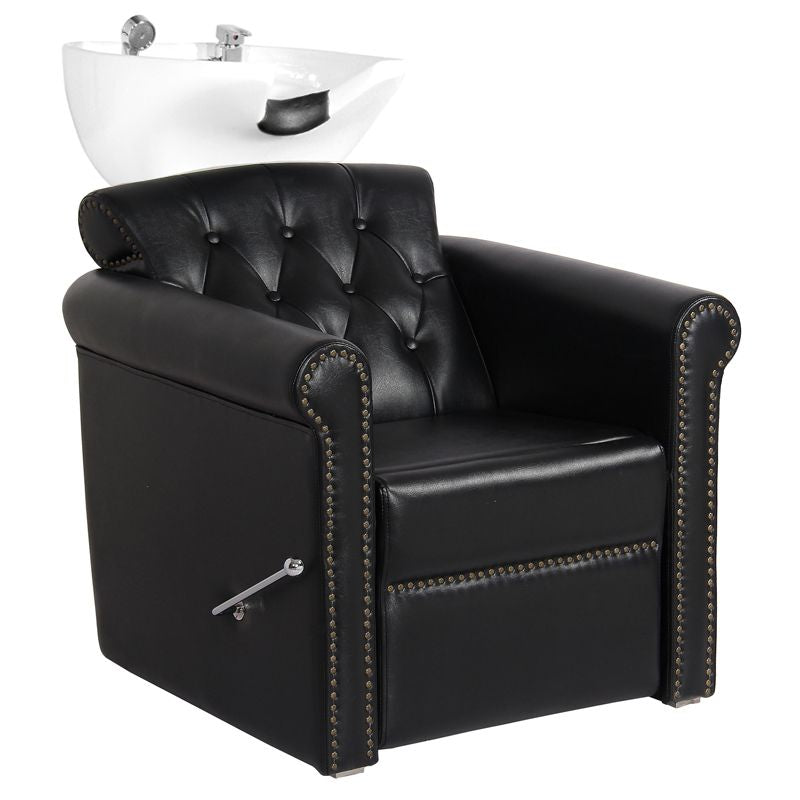 Gabbiano hair wash unit Berlin Lux black