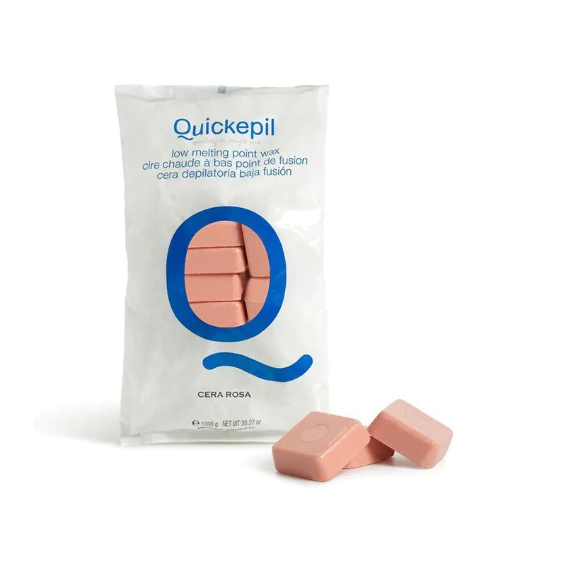 Quickepil vosak za depilaciju ROSE, 1 kg, ružičast