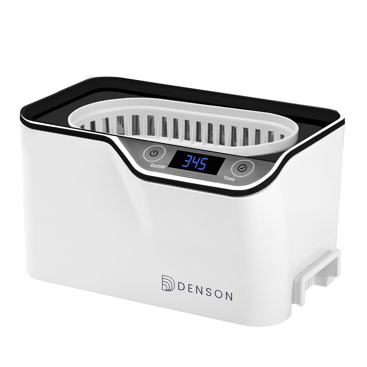 Ultrazvukový čistič DENSON ACDS-100, objem 0,6 l, 50 W, biely