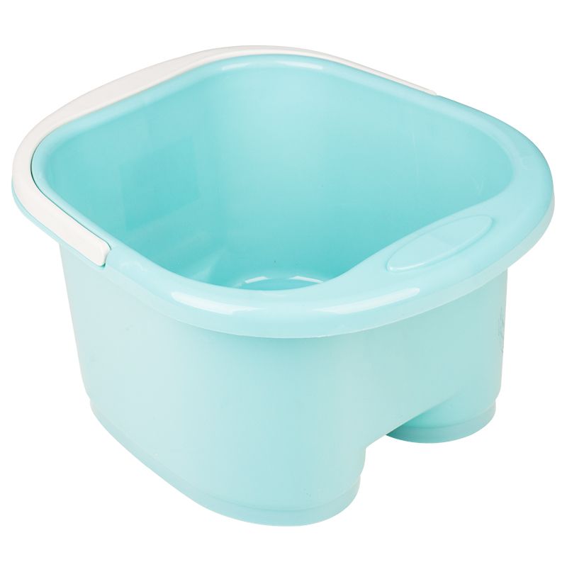 Bacia de pedicure com rolos lich azuis