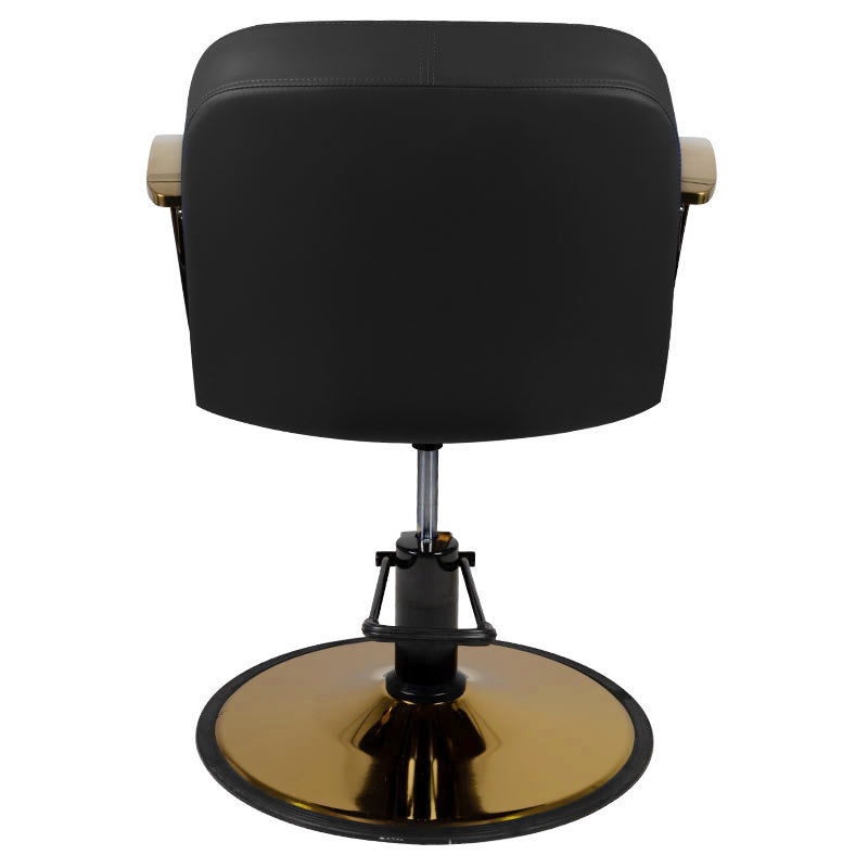 Gabbiano Styling-Stuhl gold bologna schwarz