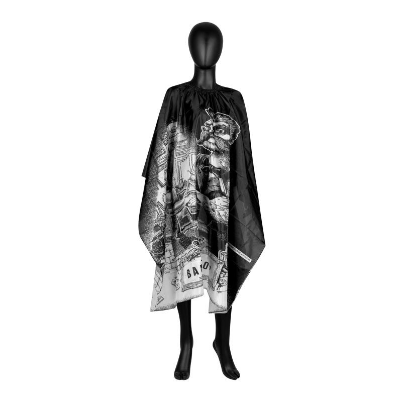 Hairdressing cape J-16