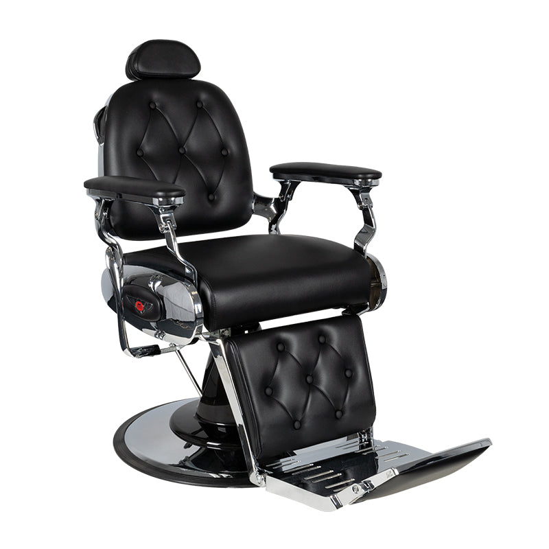 Gabbiano Black Barber Chair Pietro