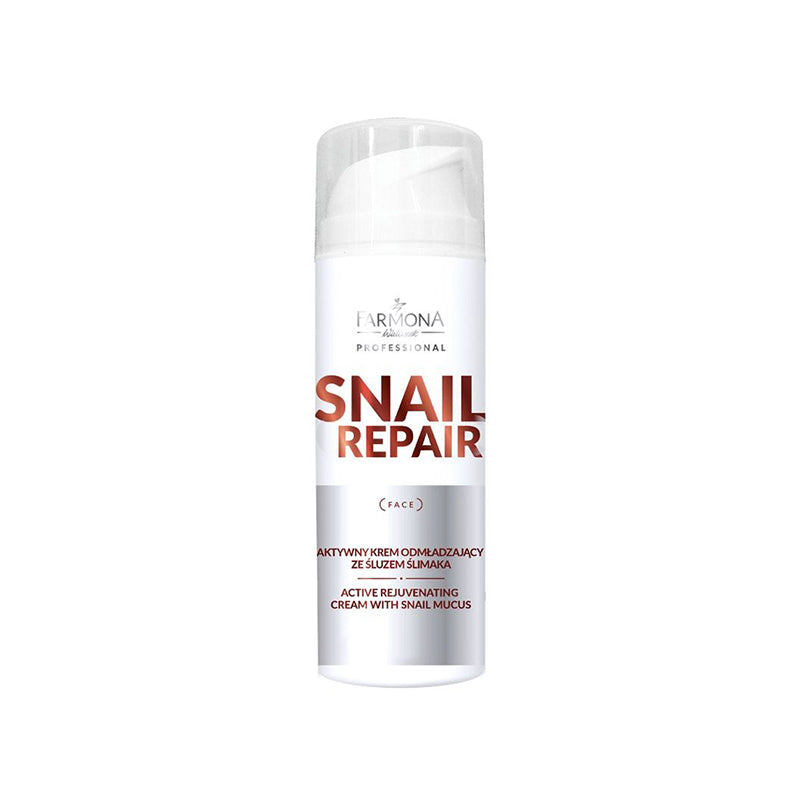 Creme ativo rejuvenescedor Farmona Snail Repair com baba de caracol 150ml