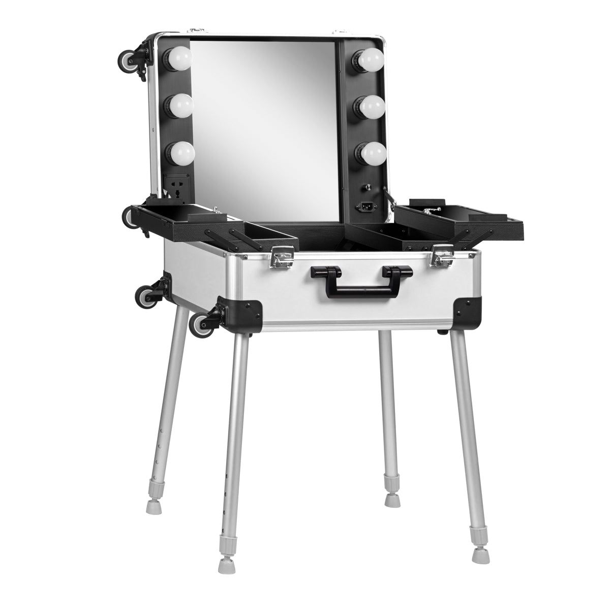 CASE PORTABLE STAND T-27 SILVER