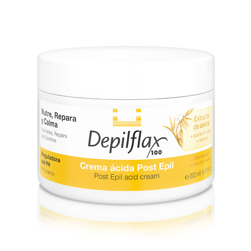 DEPILFLAX 100 CREME COM ÁCIDO PÓS-DEPILAÇÃO 200 ML