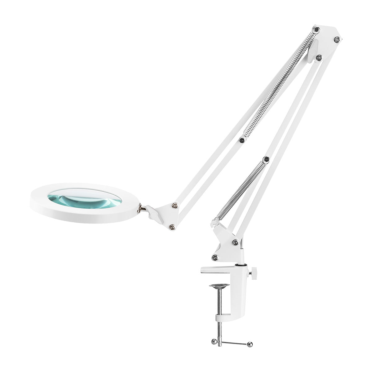 Žiarenie 308 viedla stolová lupa lampa biela USB