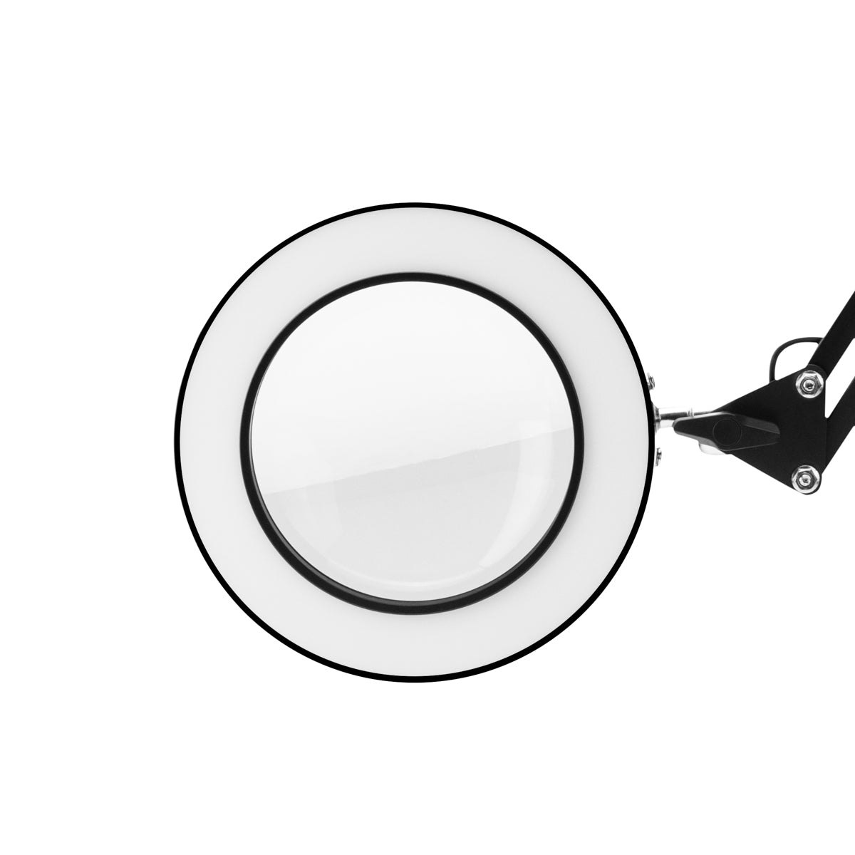 Žiarenie 308 viedla stolová lupa lampa čierna USB