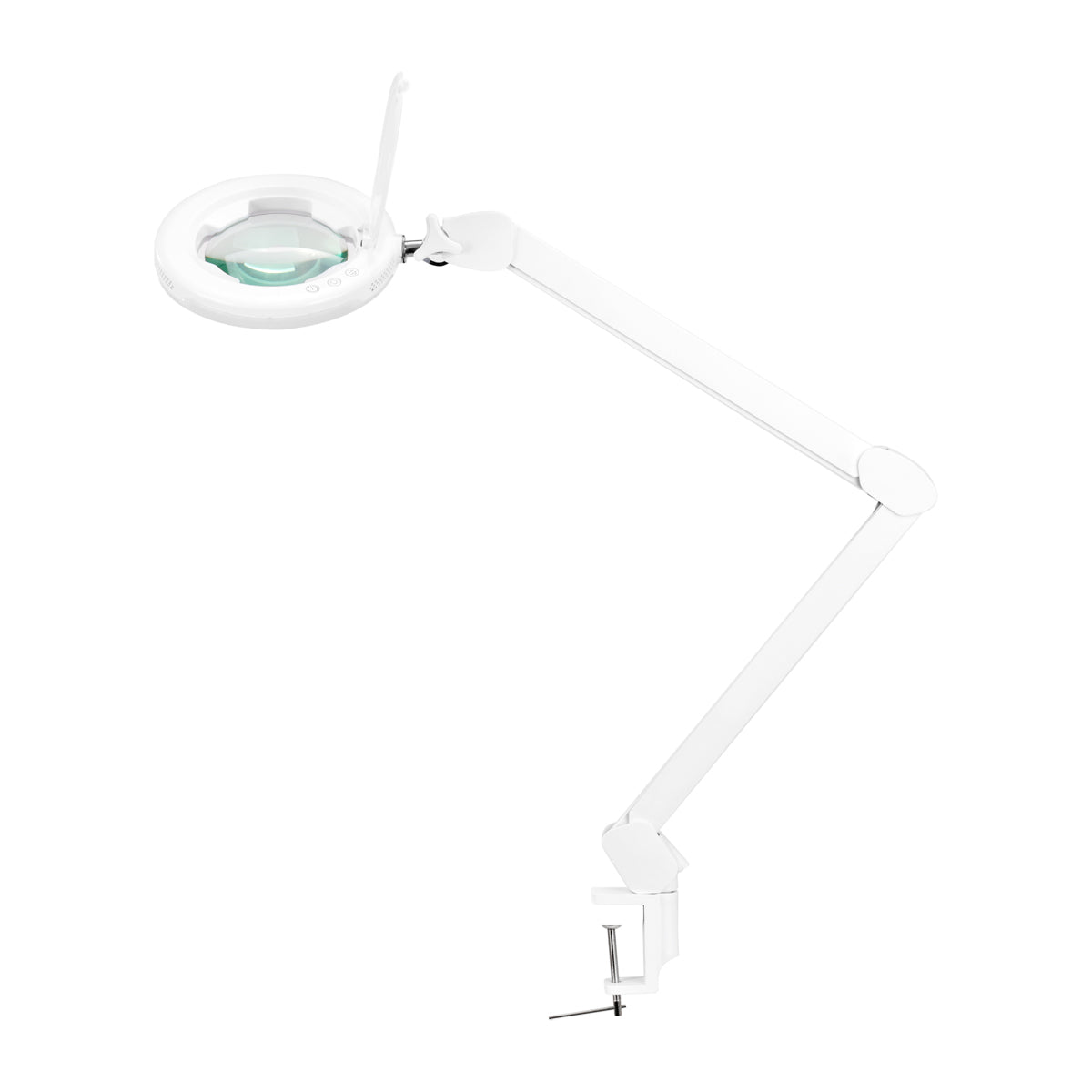 LED lupa lampa Glow 8021 pre stolové reg. farba svetla