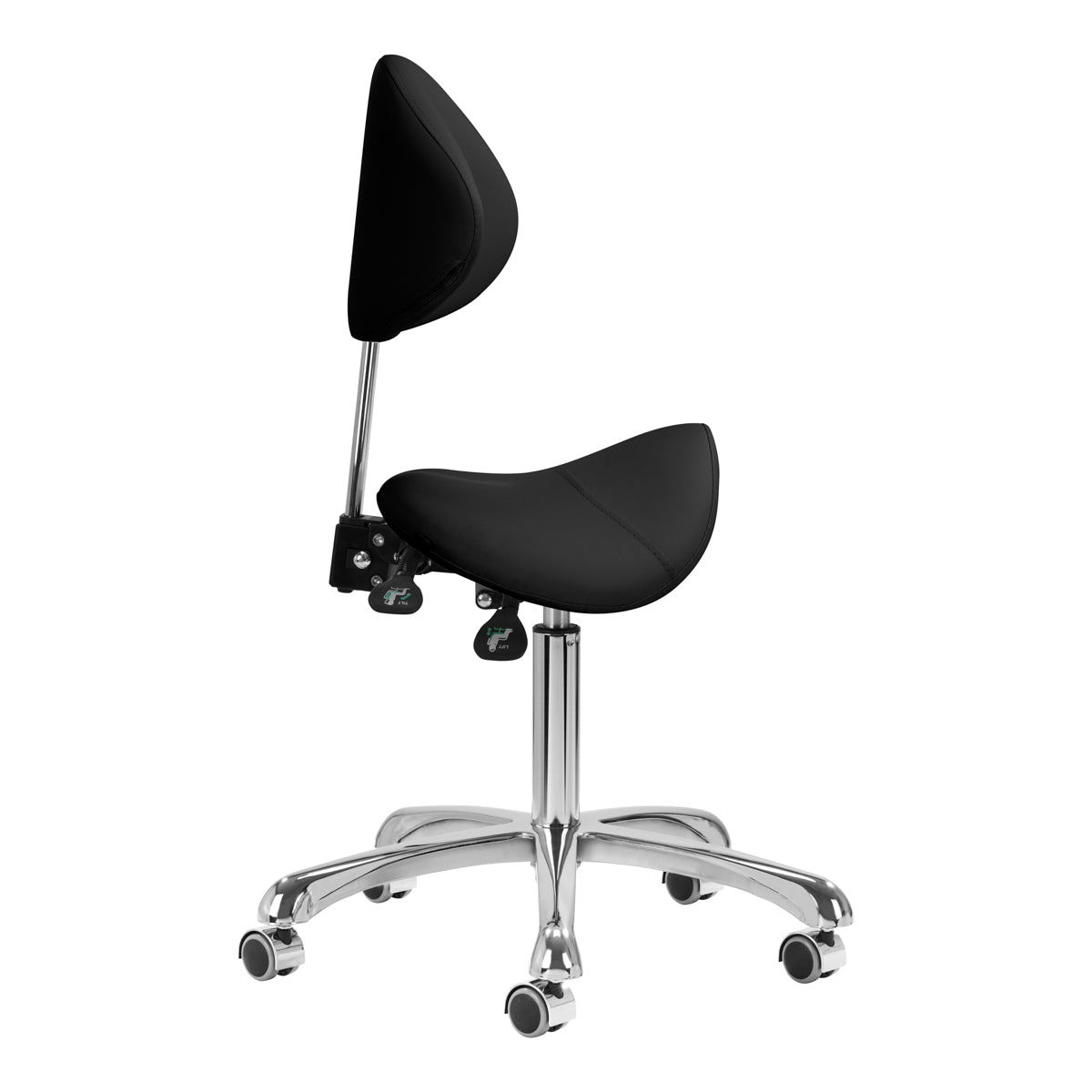 COSMETIC STOOL 1004 GIOVANNI BLACK