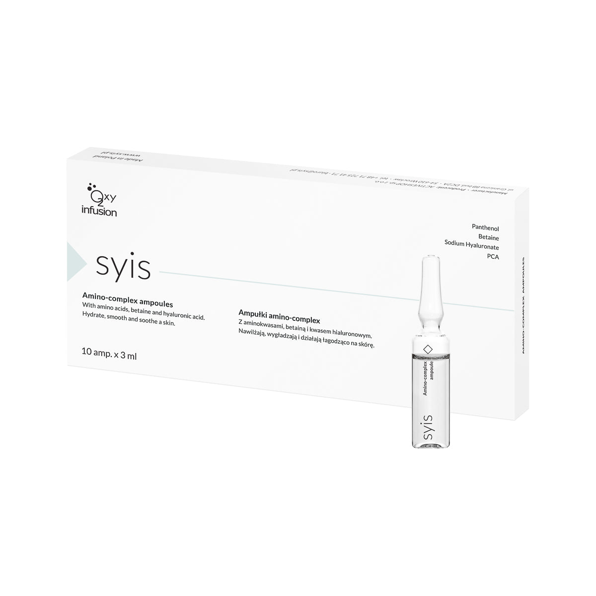 Ampolas SYIS Amino-Complex 10x3ml