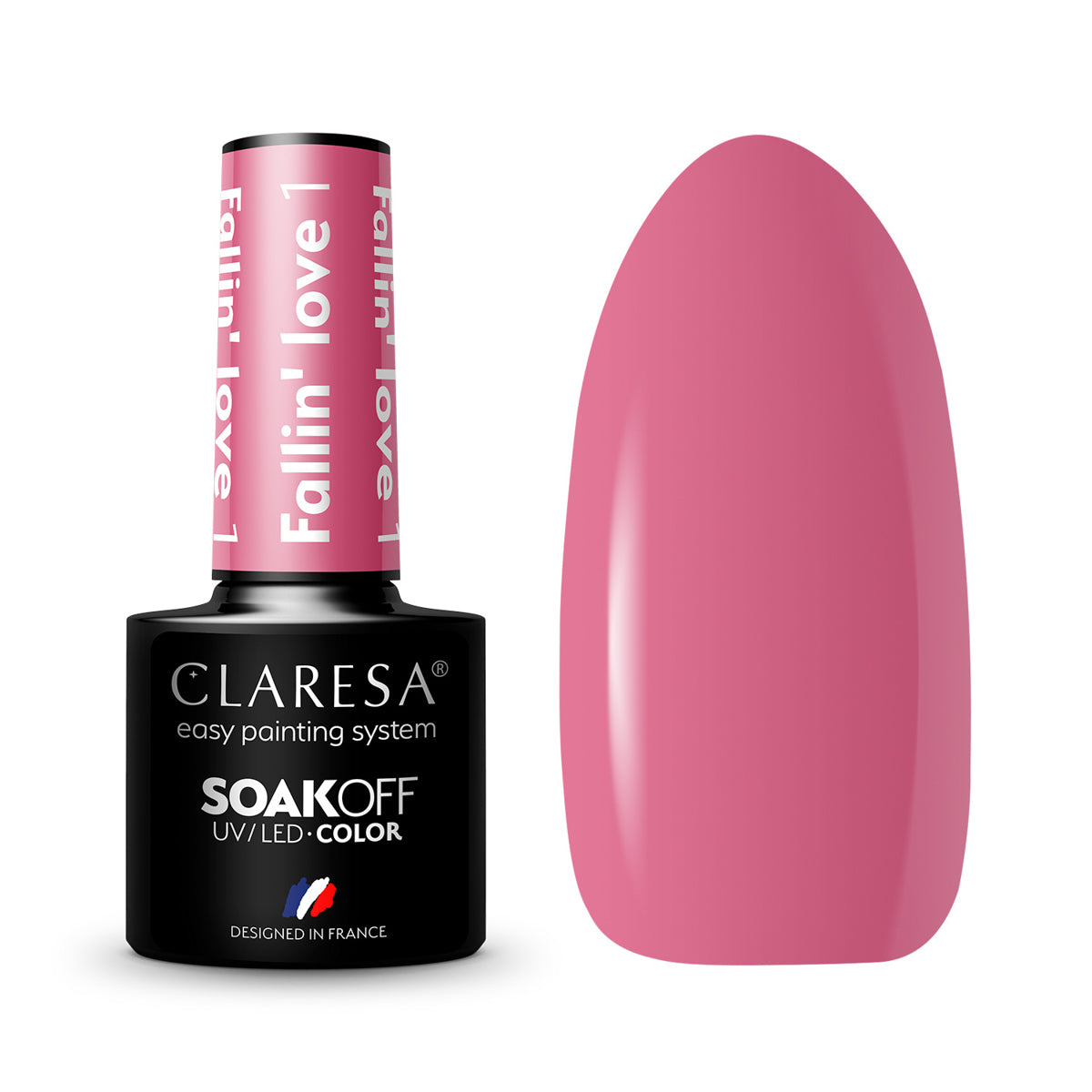 CLARESA Hybrid nail polish FALLIN "LOVE 1
