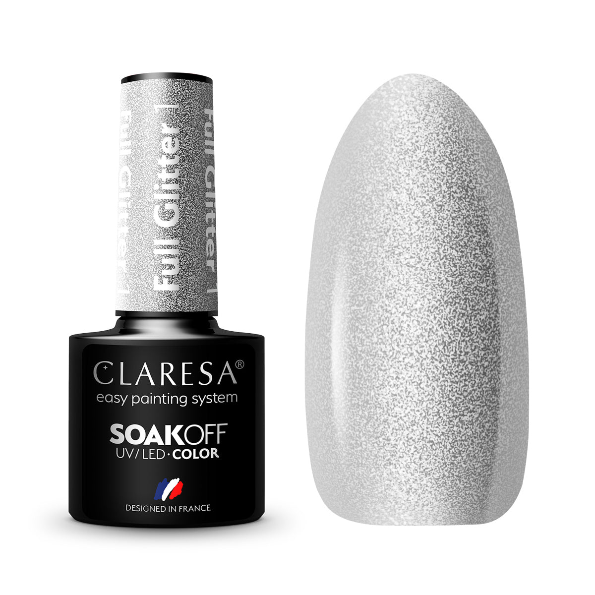 CLARESA Gel Politur FULL GLITTER 1 -5g