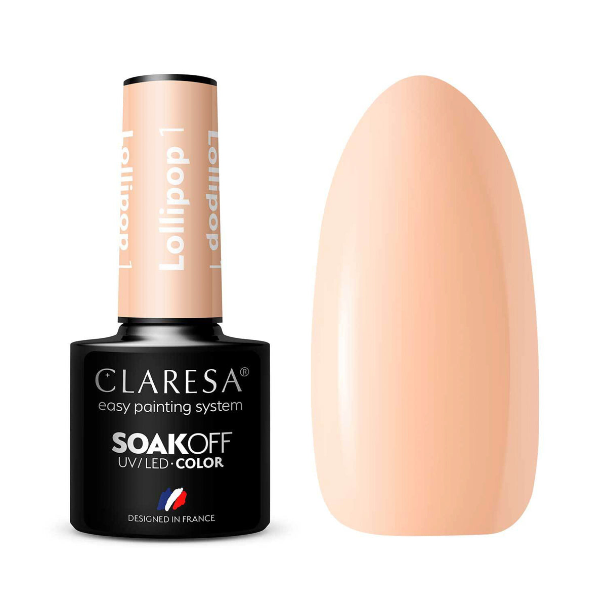 CLARESA Verniz de unhas híbrido LOLLIPOP 1 -5g