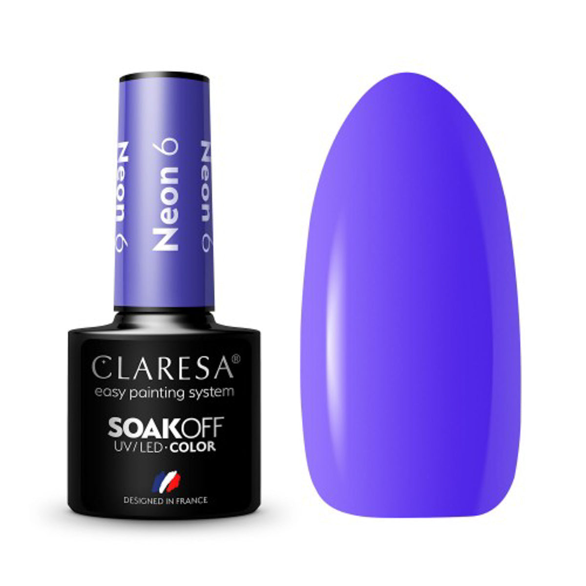 CLARESA Gel Politur NEON 6 -5g