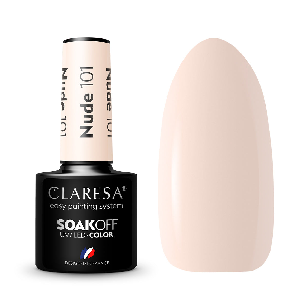 CLARESA Gel Politur NUDE 101 -5g