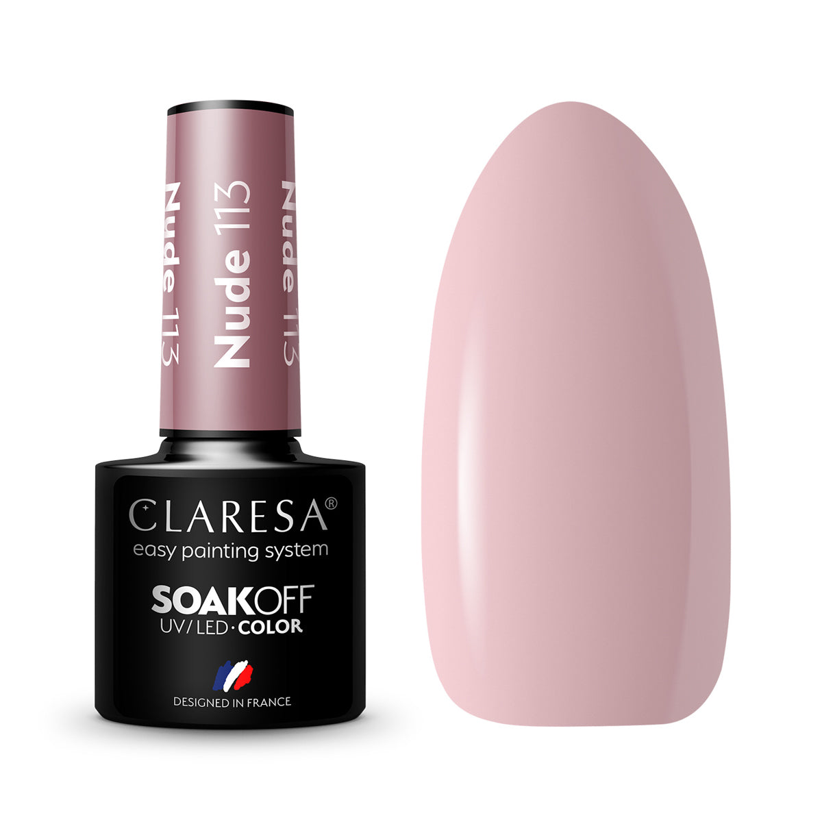 CLARESA Gel Politur NUDE 113 -5g