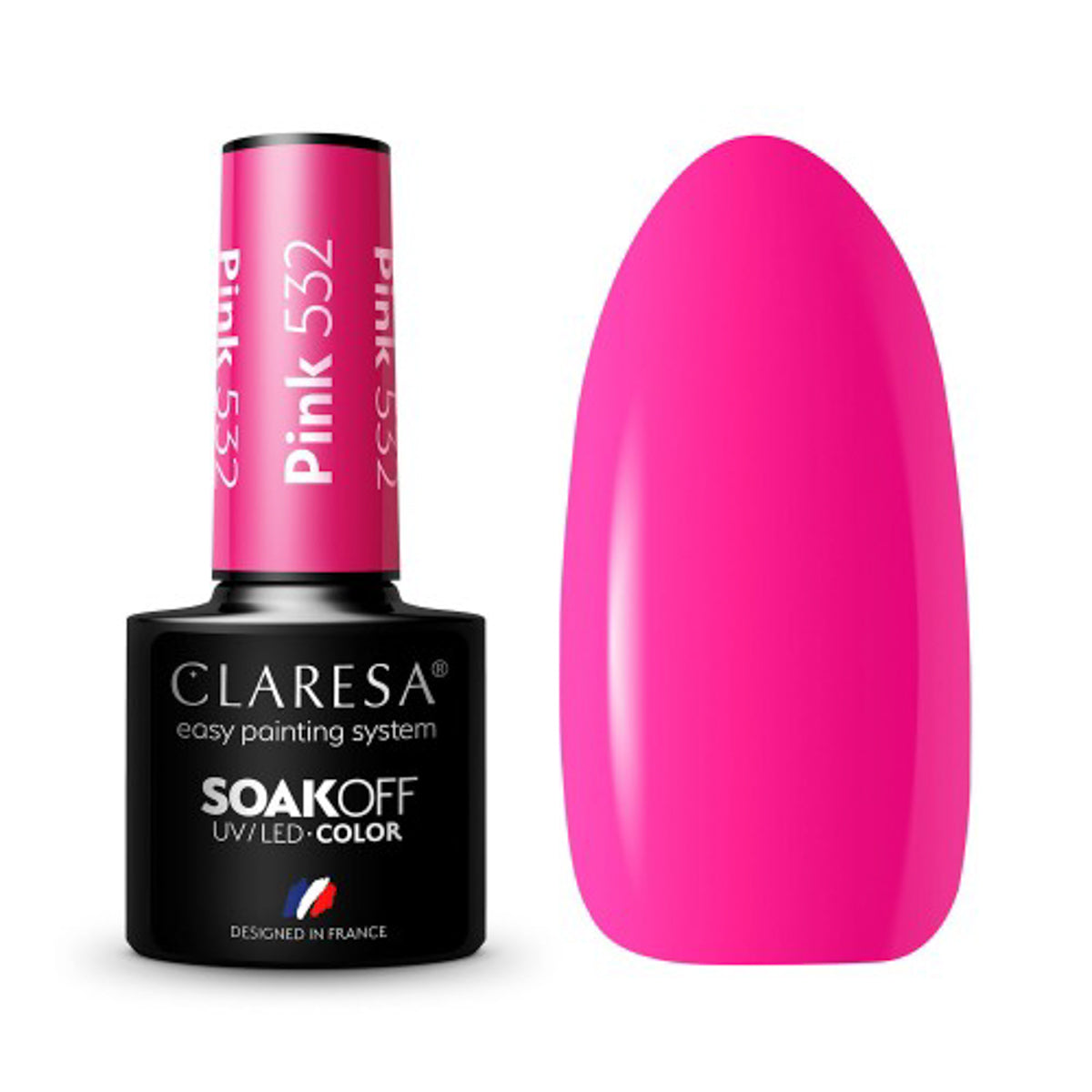 CLARESA Gel Politur PINK 532 -5g