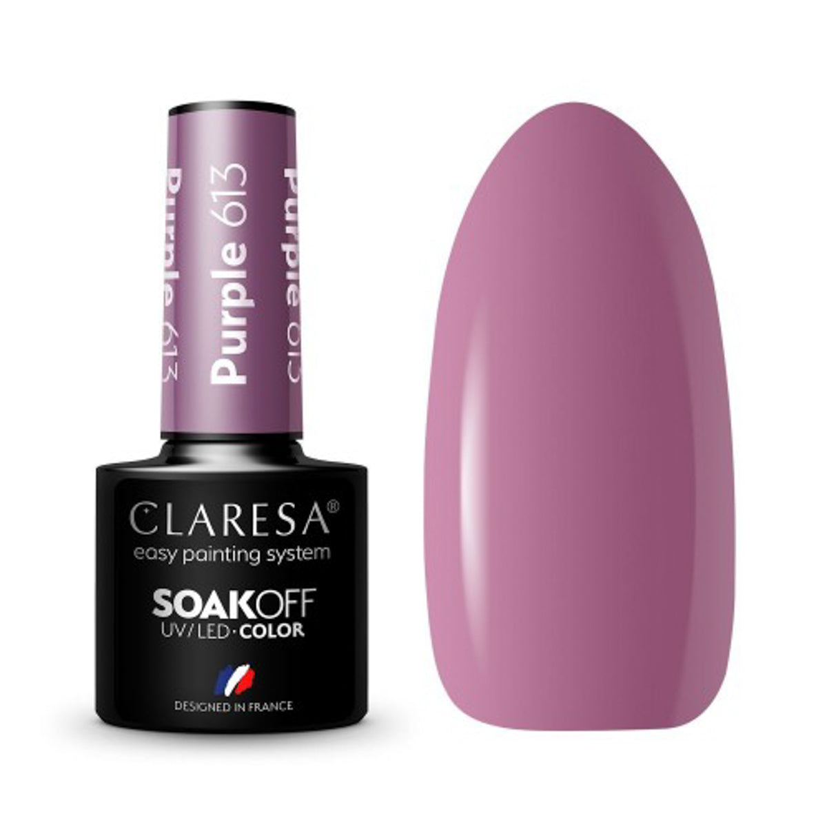CLARESA hibridni lak LJUBIČASTI 613 - 5 g