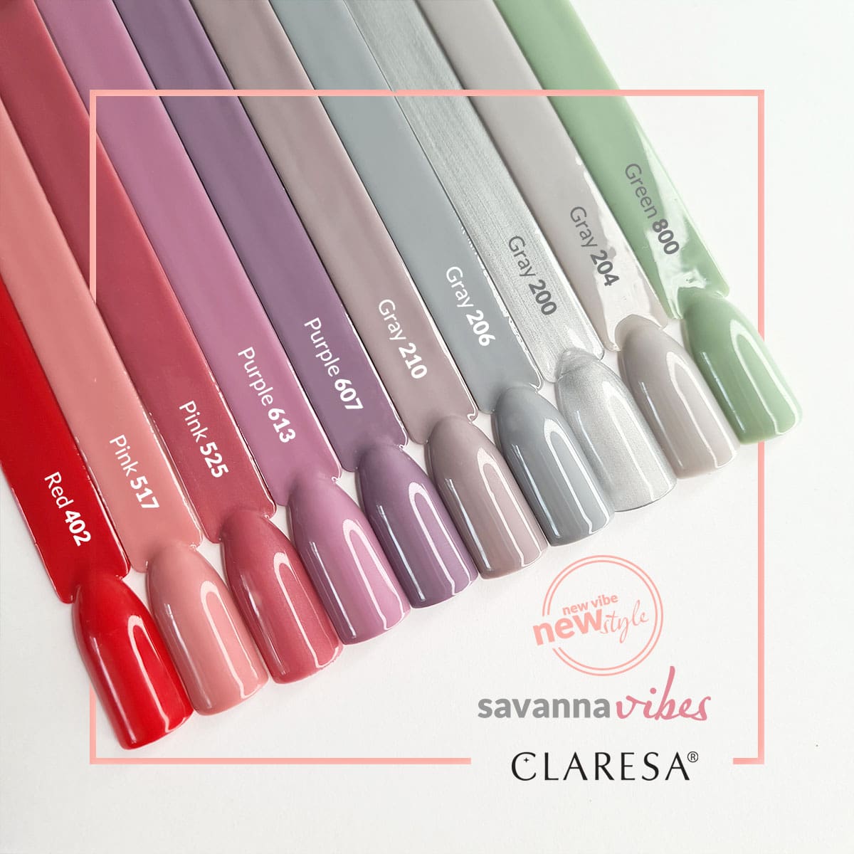 CLARESA hibridni lak LJUBIČASTI 613 - 5 g