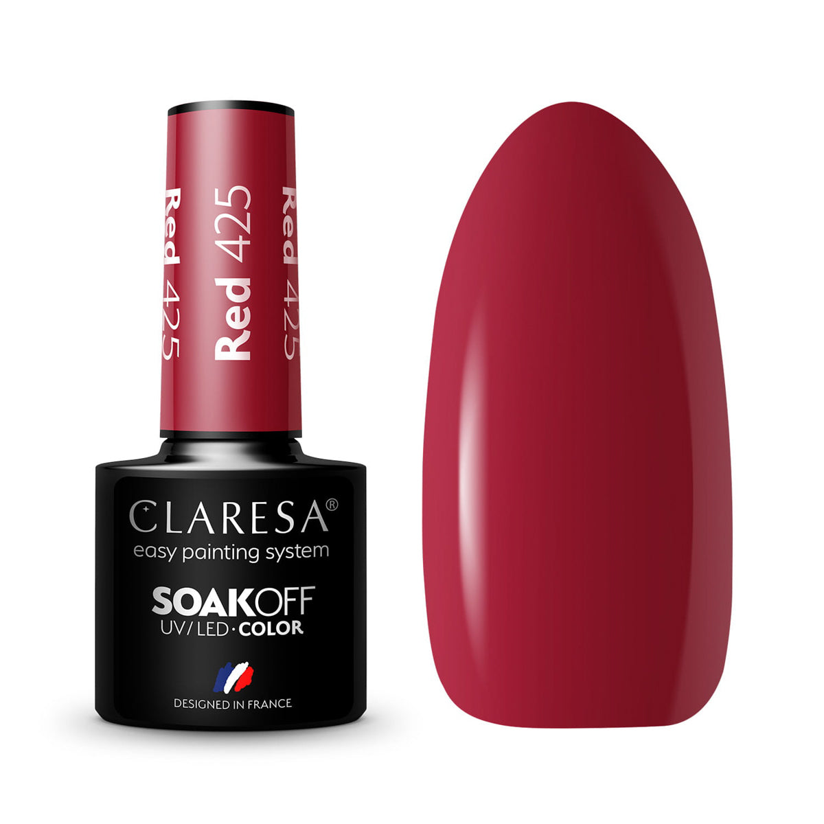 CLARESA Gel Politur ROT 425 -5g