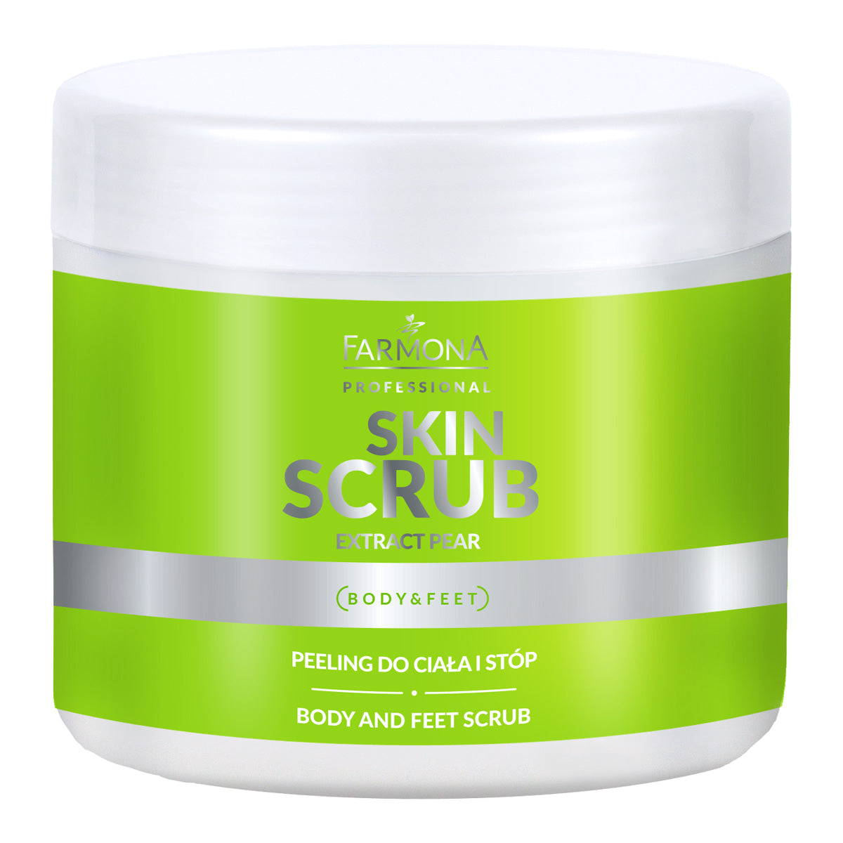 FARMONA ESFOLIANTE DE PELE EXTRATO DE PÊRA Esfoliante para corpo e pés 500 g