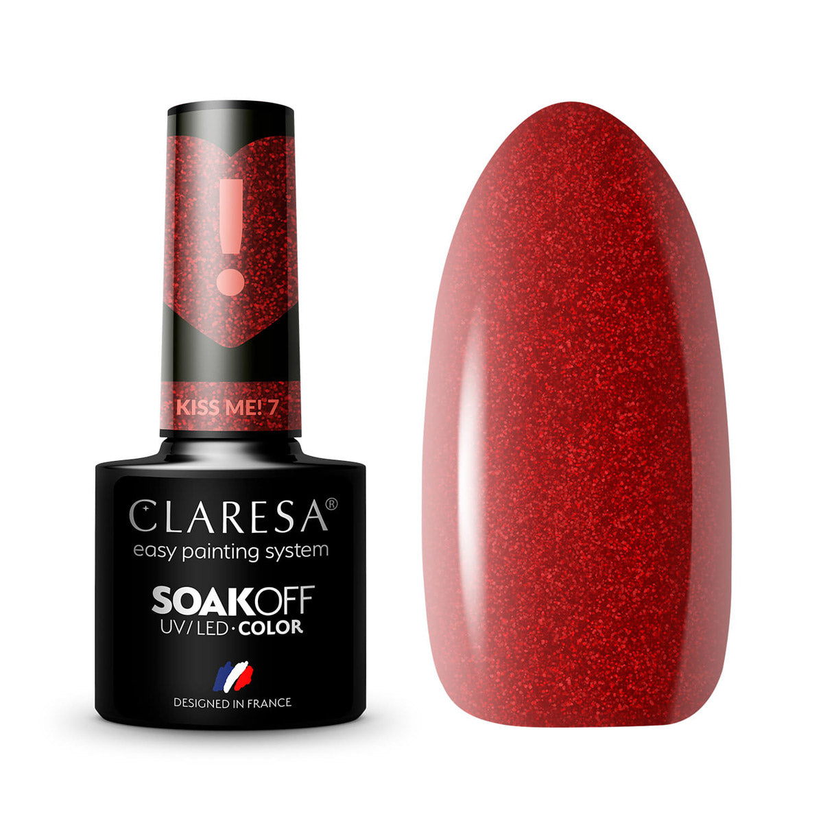 CLARESA hibridni lak Kiss Me! 7 - 5 g