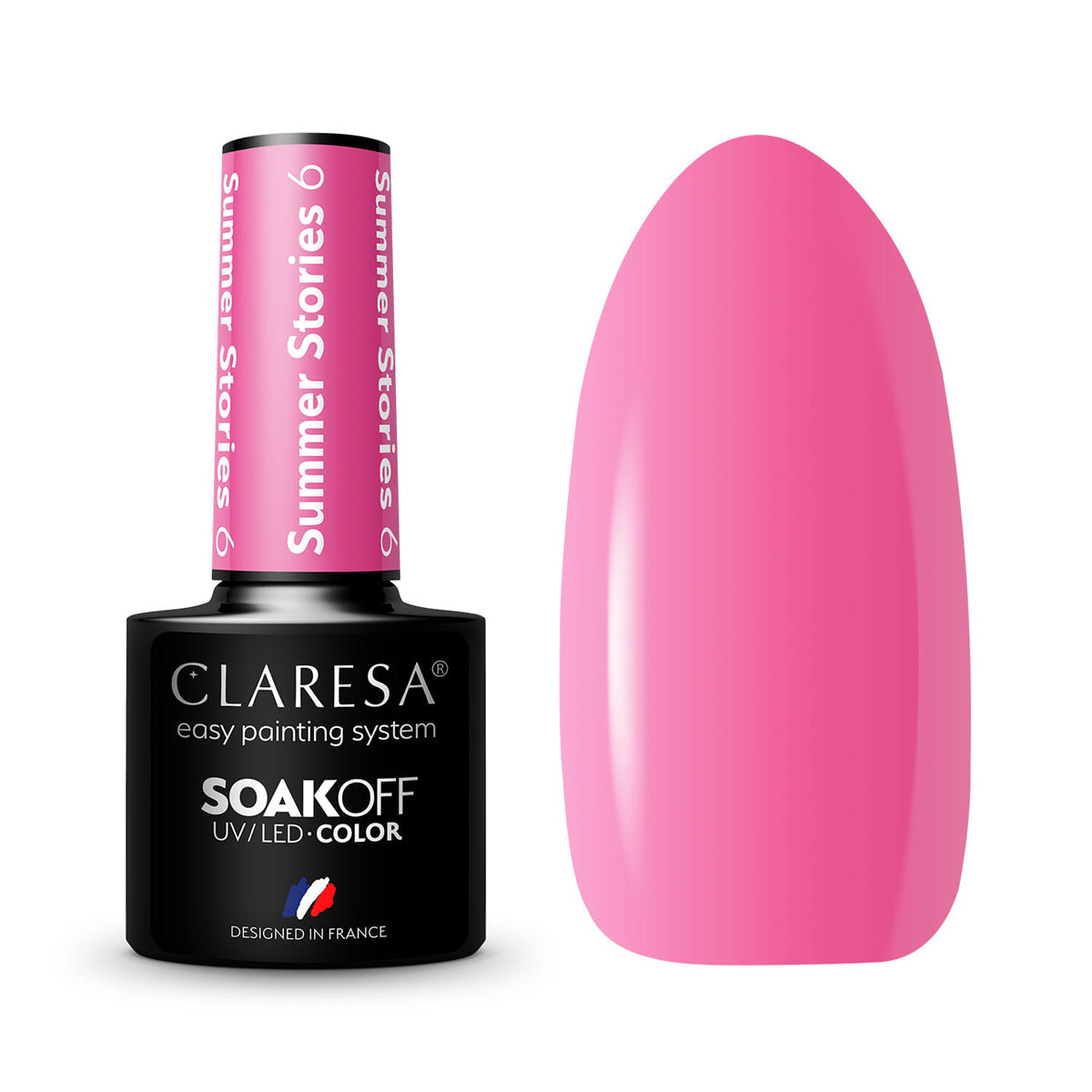 CLARESA hibridni lak SUMMER STORIES 6 - 5 g