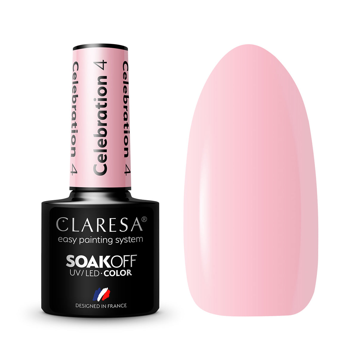 CLARESA hibridni lak za nokte CELEBRATION 4 - 5 g