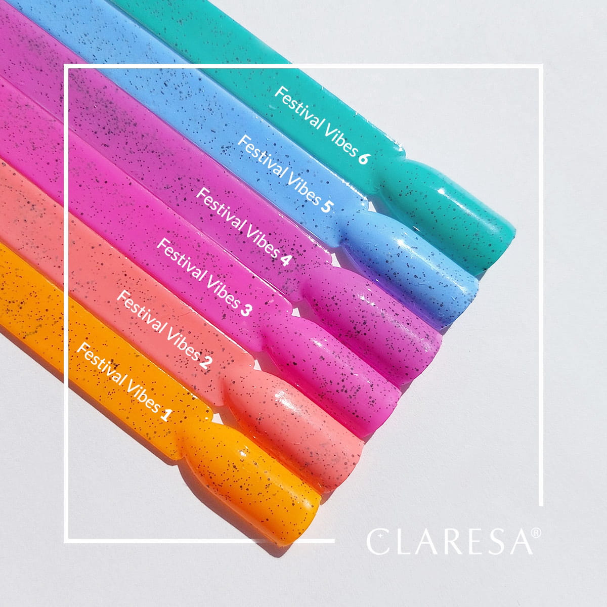 CLARESA hibridni lak Festival Vibes 4 - 5 g