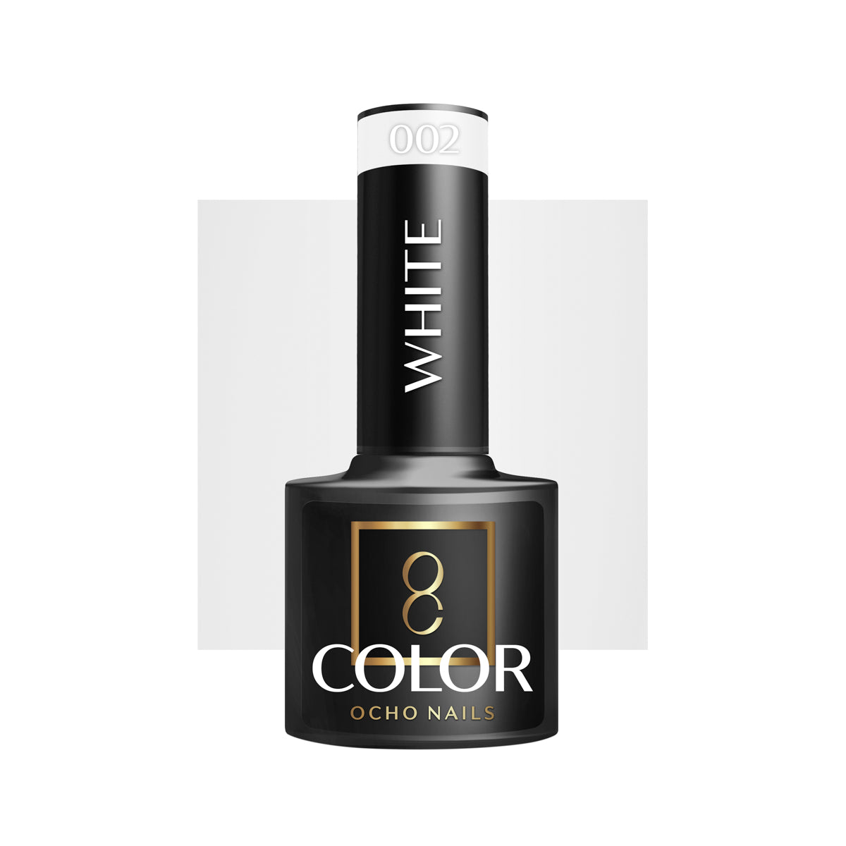 OCHO NAILS Verniz híbrido branco 001 -5 g