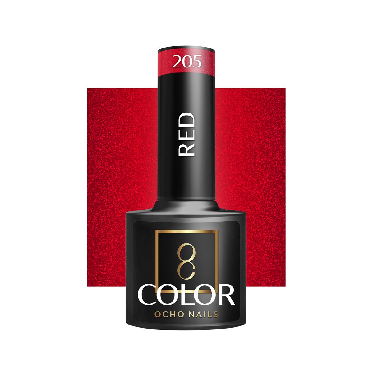 OCHO NAILS Hybrid-Nagellack red 205 -5 g
