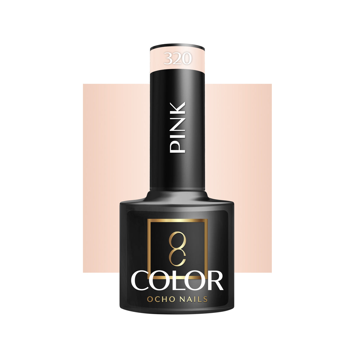 OCHO NAILS Hybridní lak růžový 320 -5 g