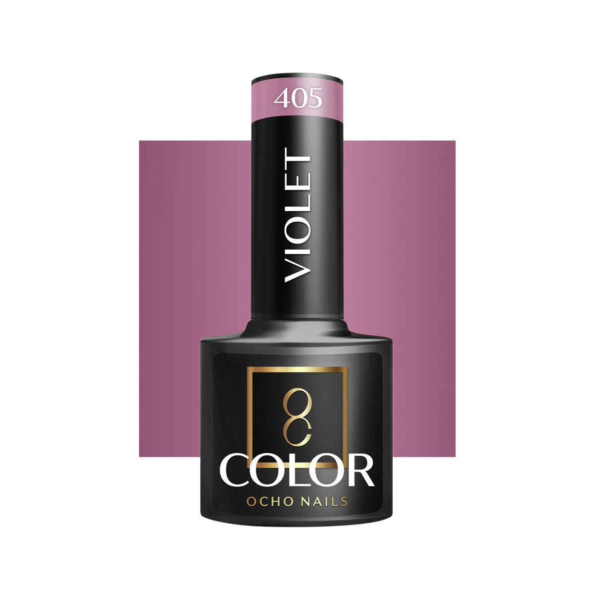 OCHO NAILS Verniz híbrido para unhas violeta 405 -5 g