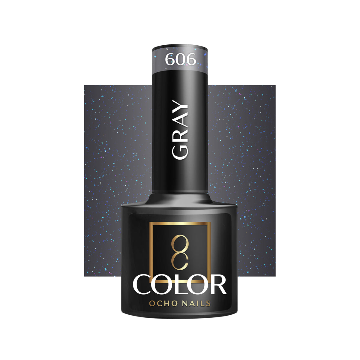OCHO NAILS Verniz gel híbrido cinzento 606 -5 g