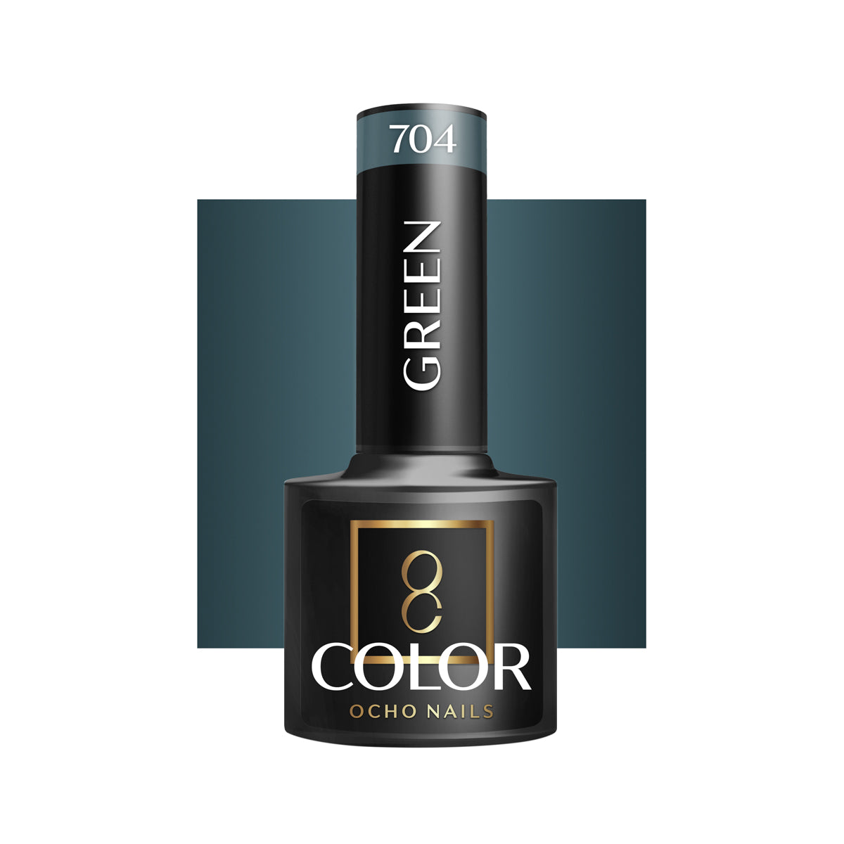 OCHO NAILS Hybrid-Nagellack green 704 -5 g