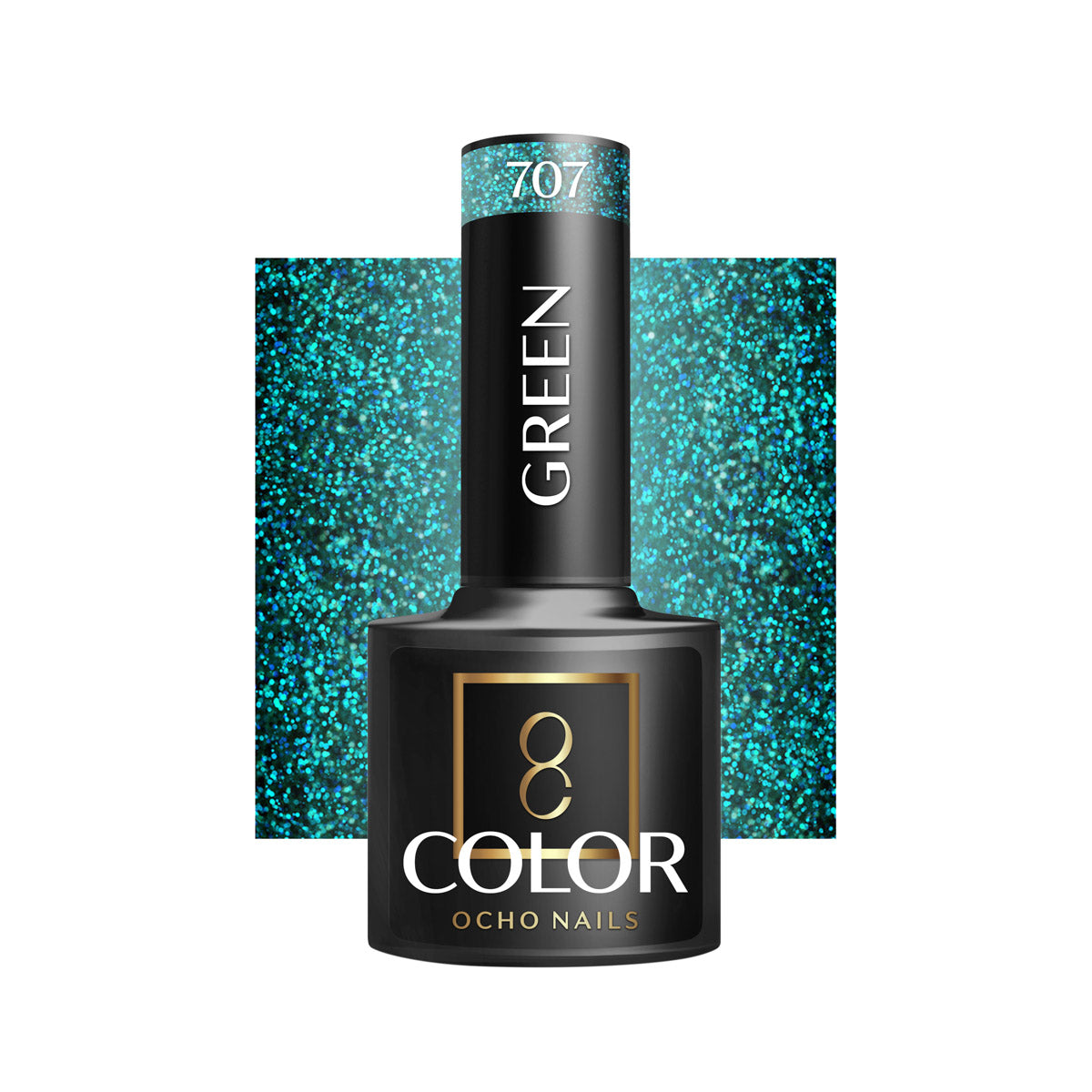 OCHO NAILS Hybrid-Nagellack green 707 -5 g