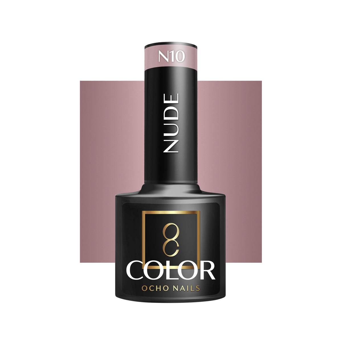 OCHO NAILS Verniz gel híbrido nude N10 -5 g