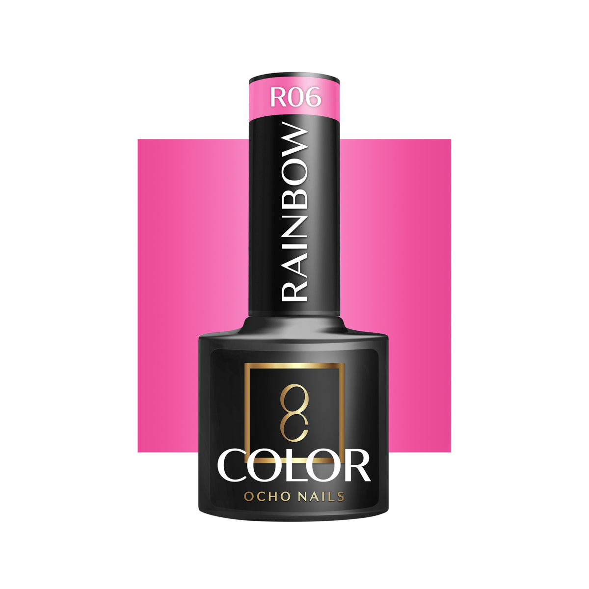 OCHO NAILS Verniz híbrido para unhas arco-íris R06 -5 g