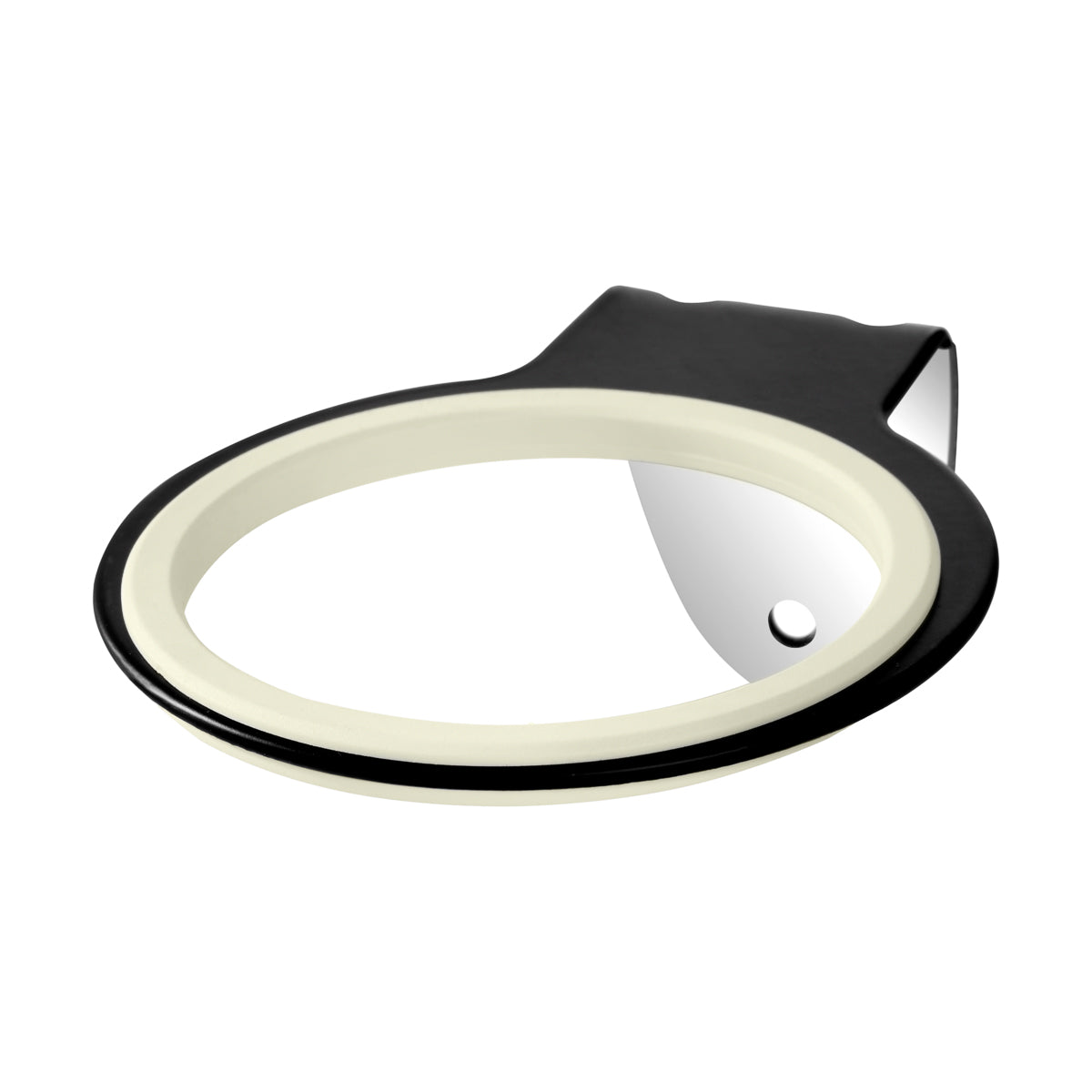 Suporte de parede para secador de cabelo Q96 preto