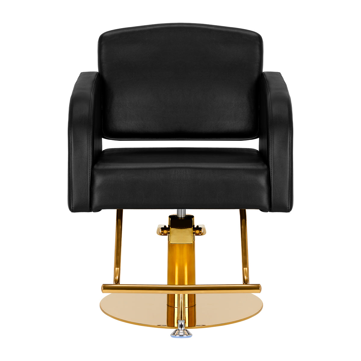 Cadeira de cabeleireiro Gabbiano Turyn preto dourado