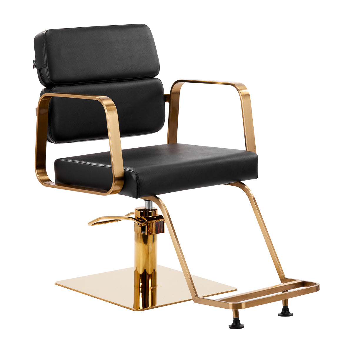 Kadernícke kreslo Gabbiano Porto gold black
