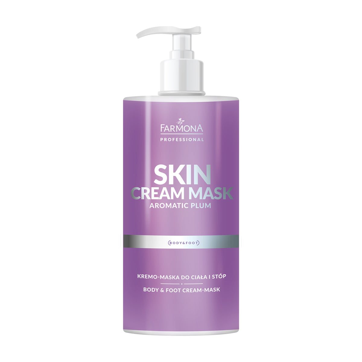 Farmona Creme de pele máscara aromática de ameixa creme para corpo e pés 500 ml.