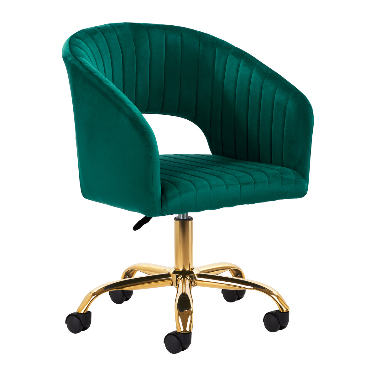 Cadeira giratória 4Rico QS-OF212G verde